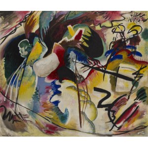 Wassily Kandinsky (1866 - 1944 Neuilly-sur-Seine), Tableau avec formes blanches, 1913/1962