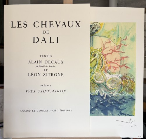 Salvador DALI (1904-1989), Neptune Z cyklu: Les Chevaux de Dali (Dalinian Horses), 1983