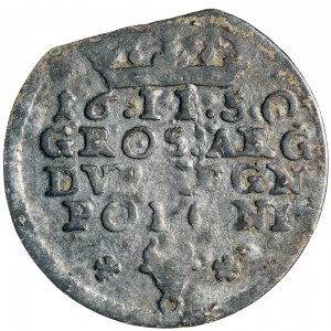 Polska, Jan Kazimierz, Korona, dwugrosz 1650, men. Bydgoszcz