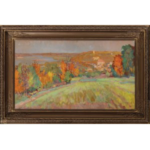 Stanislaw DYBOWSKI, VIEW ON KAZIMIERZ DOLNY TO THE SOUTH, ca. 1930