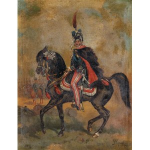 KSIĄŻĘ JÓZEF PONIATOWSKI wg Juliusza Kossaka, po 1879