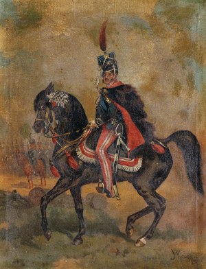 KSIĄŻĘ JÓZEF PONIATOWSKI wg Juliusza Kossaka, po 1879