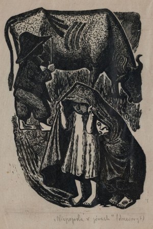 Maria HISZPAŃSKA-NEUMANN, NIEPOGODA W GÓRACH, 1948