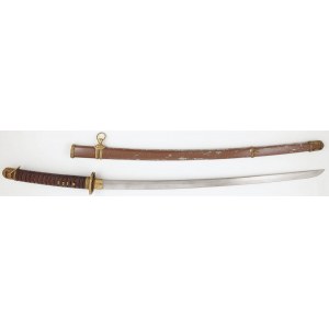 SHIN GUNTO OFFICERS' SWORD type.98, Japan, Kanehiro, 1938-45