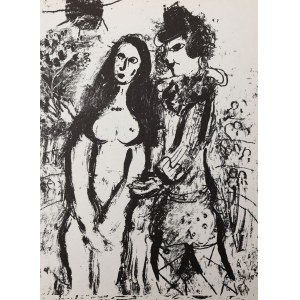 Marc CHAGALL, ZAKOCHANY KLAUN