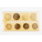 SET OF COINS, MEDALS AND TOKENS