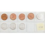 SET OF COINS, MEDALS AND TOKENS