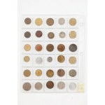 SET OF COINS, MEDALS AND TOKENS