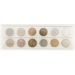 SET OF COINS, MEDALS AND TOKENS
