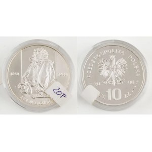 10 ZŁ, JAN KAZIMIERZ, półpostać, 2000