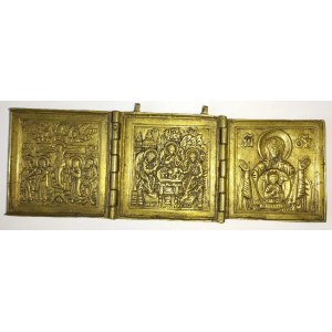 TRAVEL Icon, Russia, 19th century.