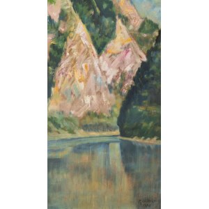 Roman WILKOSZ, THE RIVER OF THE DUNAJEC, 1958