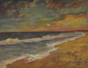 Roman WILKOSZ, BRZEG MORZA, 1957