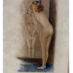 UNIDENTIFIED SIGNATURE, Nude Woman in Front of a Mirror