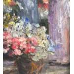 UNIDENTIFIED SIGNATURE, Two characters at the flower market