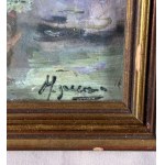 UNIDENTIFIED SIGNATURE, Two characters at the flower market