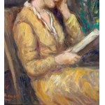 L. DI ROCCO, Woman reading - L. DI ROCCO