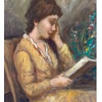 L. DI ROCCO, Woman reading - L. DI ROCCO