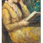 L. DI ROCCO, Woman reading - L. DI ROCCO