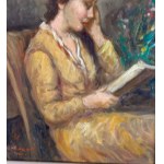 L. DI ROCCO, Woman reading - L. DI ROCCO