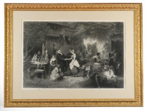 AMÉDÉE & EUGÉNE VARIN, Przygotowanie do wesela, 1865