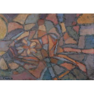 Antoni Fryderyk HAYDER ? (1905-1990), Akt kubistyczny, 1971