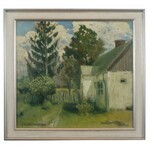 Stanisław BIECHOŃSKI (1902-1975), Dworek w Jankowicach, 1946