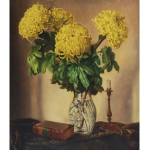 Schubert Robert HEINS, Chryzantemy złociste