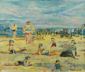 Bogdan KOSTRZYŃSKI (1937- ?), Plaża