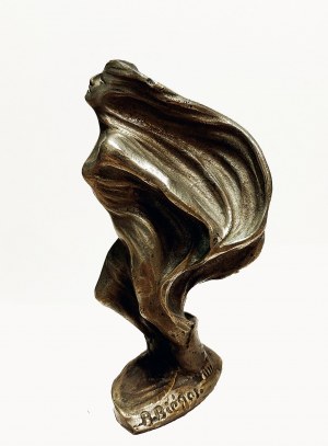 Bolesław Biegas (1877 - 1954), Kobieta z woalem, 1920