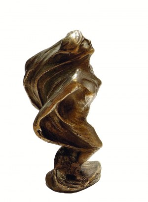 Bolesław Biegas (1877 - 1954), Kobieta z woalem, 1920