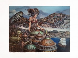 Tomasz Sętowski (ur.1961), Aura, inkografia, 2023