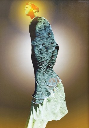 Zdzisław Beksiński (1929 - 2005), Bez tytułu, grafika komputerowa, 2004