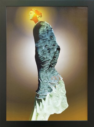 Zdzisław Beksiński (1929 - 2005), Bez tytułu, grafika komputerowa, 2004