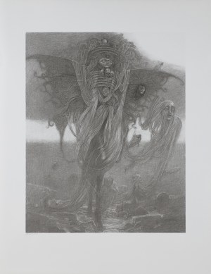 Zdzisław Beksiński, BEZ TYTUŁU, 1973/2005