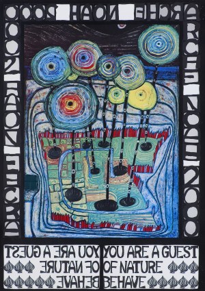 Friedensreich Hundertwasser, ARKA NOEGO 2000, 1977/78