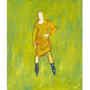 Jacek Łydżba, DZIEWCZYNA NA ROLKACH, 1999