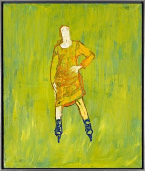 Jacek Łydżba, DZIEWCZYNA NA ROLKACH, 1999