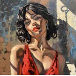 Tatiana Filipowicz, Lady in Red, 2024