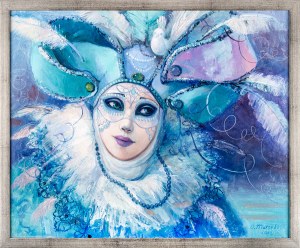 Olena Matsehora, Lazurowa dusza (The soul of azure color), 2019