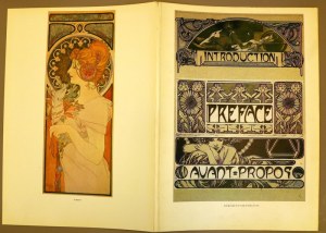 Alphonse Mucha portfolio of works published by Panorama - Prague 1980