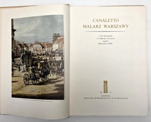 Canaletto - malíř Varšavy - Varšava 1971