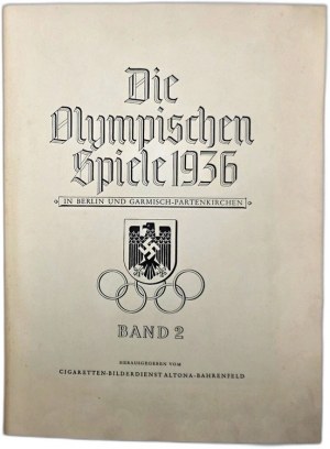 Olympic Games - Berlin 1936 Volume II , [Third Reich].