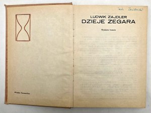 Zajdler Ludwik - The history of the clock - Warsaw 1980