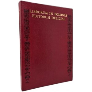 Librorum in Polonia Editorum Deliciae , aneb půvab a kouzlo polské knihy - Varšava 1974