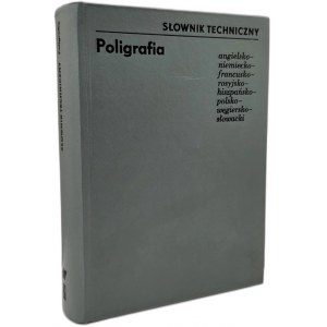 Printing - Technical dictionary - Berlin 1980
