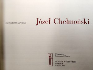 Masłowski M. - Józef Chełmoński - Warszawa 1973