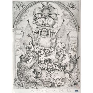 Włodzimierz Szpinger [b.1942] - Allegory benevolent to all - 2006