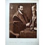 Collection of 8 prints - Rembrant , Chodowiecki - ANATOMY - ALCHEMY - MEDICINE, 1913 / 1914