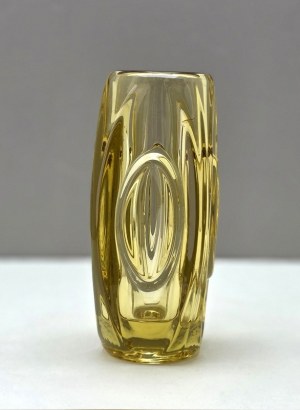 Glasvase - Glashütte Rosice - 1950er Jahre
